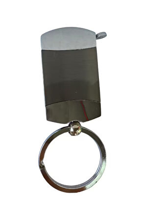 PremiumQuality Gunmetal Gümüş Metal Soft Flame Çakmak
