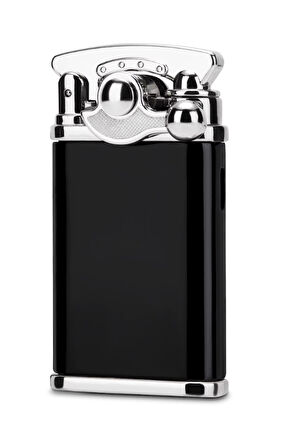 Jobon Tek Torch Pürmüz Siyah Gunmetal Metal Puro Çakmağı