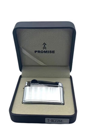 Promise Soft Flame Gümüş Metal Çakmak