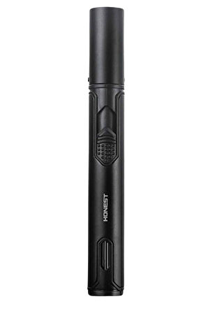 Honest Tek Torch Pürmüz Siyah Masa Tipi Puro Çakmağı