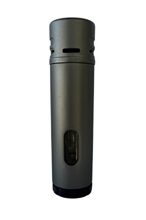 Jobon Dört Torch Pürmüz Gunmetal Metal Puro Çakmağı