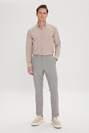 Altınyıldız Classics Siyah - Kahve Erkek Pantolon 4A0124200030