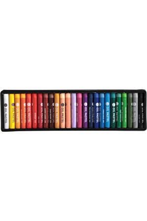 Yağlı Pastel Set - 25 Renk