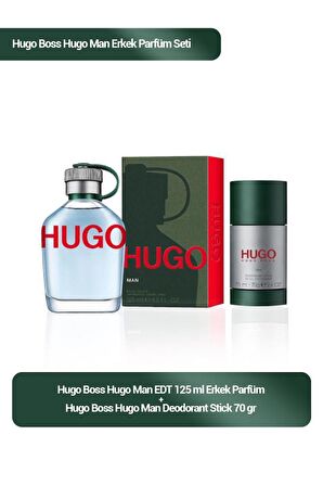 Hugo Boss Hugo Man EDT 125 ml Erkek Parfüm Seti