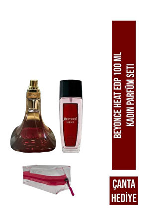 Beyonce Heat EDP 100 ml Kadın Parfüm Seti