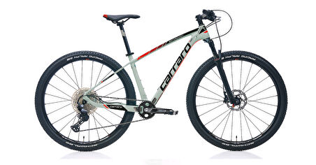 Carraro Setteguardi 9.1 Karbon Dağ Bisikleti (Gri-Kırmızı-Siyah) 47cm