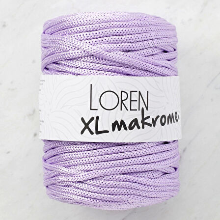 Loren XL Makrome Lila El Örgü İpi - R037 - 33716