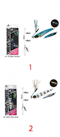 Hayabusa EX 450 Jigging  Sabiki 40gr Light Jig Suni Yem 2