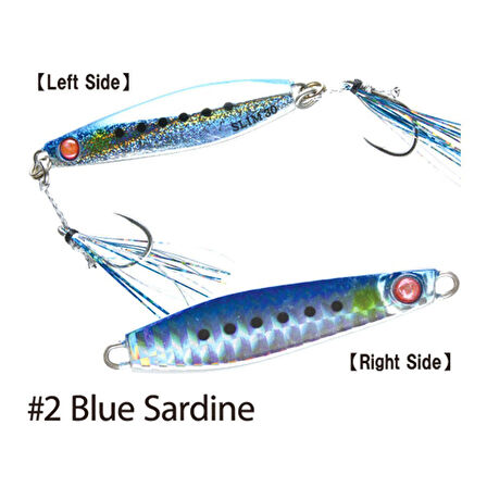 Hayabusa EX 976 Jack Eye Slow Slim 20gr Light Jig Suni Yem 4