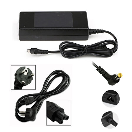 Acer Aspire A315-54K-38J5, A315-54K-39HY Uyumlu Adaptör 19v 2.37a 45w Şarj Aleti Şarj Cihazı