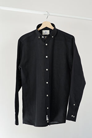 Adam Boxes Slim Fit Gömlek Neo-Epherest - Siyah