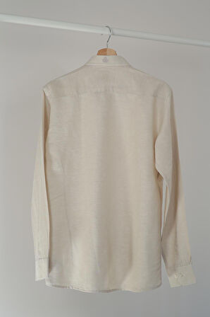 Adam Boxes Slim Fit Gömlek Neo-Epherest - Bej