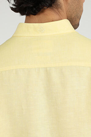 Adam Boxes Slim Fit Gömlek Neo-Epherest - Açık Sarı