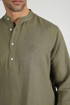 Adam Boxes Slim Fit Gömlek Neo-Tranquil - Haki