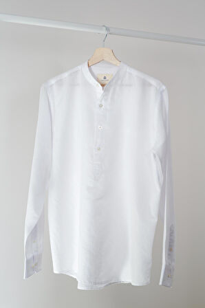 Adam Boxes Slim Fit Gömlek Neo-Tranquil - Beyaz