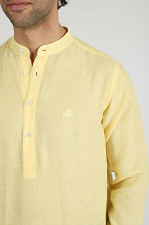 Adam Boxes Slim Fit Gömlek Neo-Tranquil - Açık Sarı