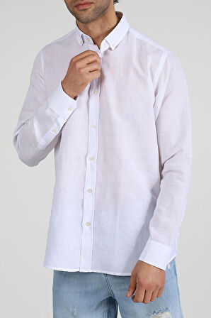 Adam Boxes Relaxed Fit Gömlek Neo-Epherest - Beyaz