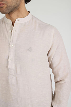 Adam Boxes Relaxed Fit Gömlek Neo-Tranquil - Bej