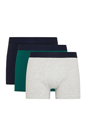 DeFacto Regular Fit 3'lü Boxer C9572AX24CWNV135