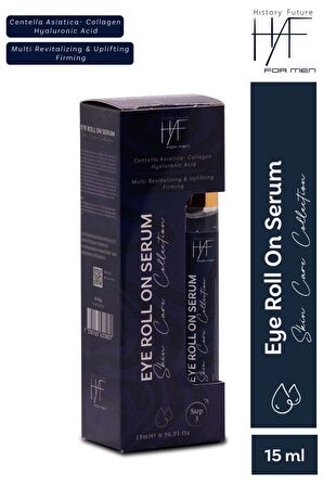 Erkeklere Özel Göz Roll-on Serum Kırışıklık Şişlik Ve Koyu Halkalara Karşı Etkili Hızlı Emilim 15ml