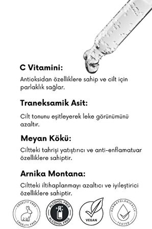 Cilt Tonu Eşitleyici ve Aydınlatıcı C Vitamini Serum