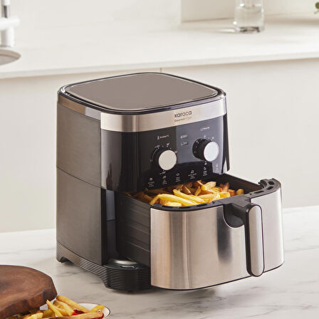 Karaca Gourmet 9 Litre Ekstra Büyük Hacim 8 Kişilik Airfryer