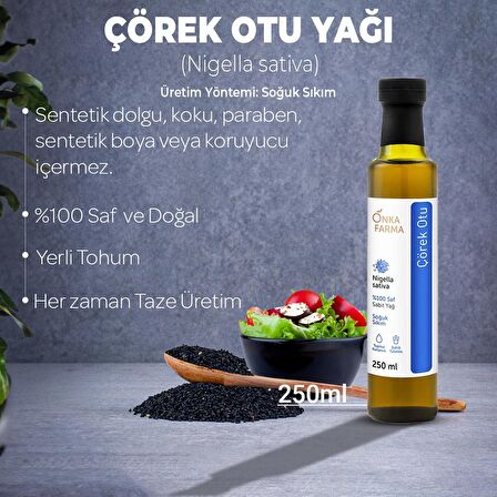 Onka Farma Çörek Otu Yağı 