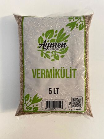 Tarımsal Vermikülit - Fine 5 Litre - Toprak Ve Torf Düzenleyici Doğal Maden - Tohum Fide Çimlendirme