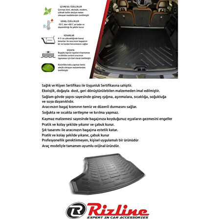 Mini Countryman U25 Ev 2024 Sonrası 3D Bagaj Havuzu | Elektrikli