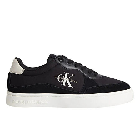 Calvin Klein Classıc Cupsole Low Mıx MTL Erkek Süet Günlük Spor Ayakkabı Siyah 