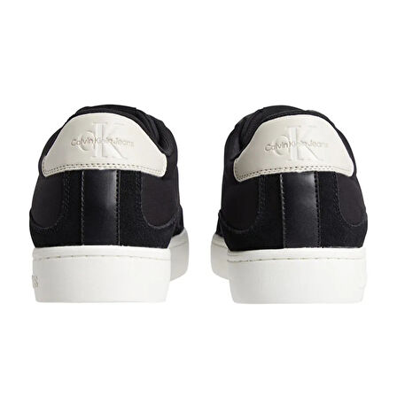Calvin Klein Classıc Cupsole Low Mıx MTL Erkek Süet Günlük Spor Ayakkabı Siyah 