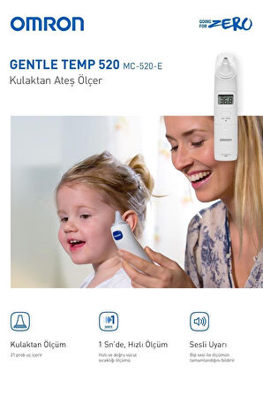 Omron Mc-520 Hafızalı Kulaktan Ateşölçer