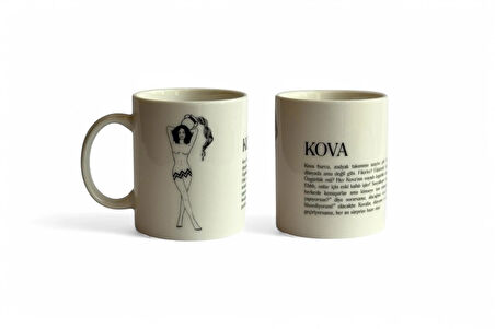 Kova Burcu Porselen Kupa