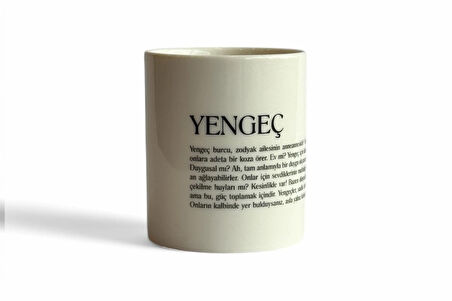 Yengeç Burcu Porselen Kupa