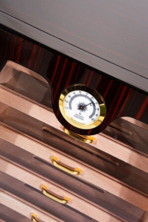 La Rioja 7 Çekmeceli Sedir Humidor Puro Kutusu