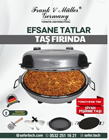 QL32WA | Taş Fırın | Gri Lahmacun , Grill Ve Pizza Makinesi