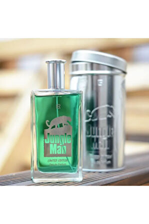 Jungle Man – Eau De Parfum - Hediye Kutulu Erkek Parfümü 100 ml