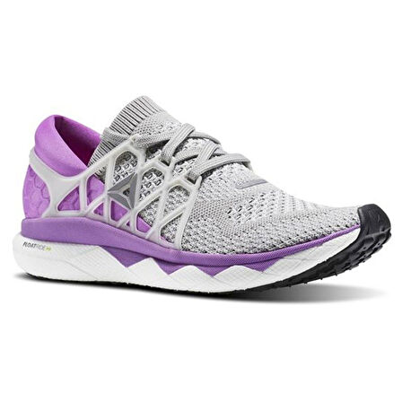 Reebok Floatride Run Utility Womens Walking Shoes Kadın Yürüyüş Koşu Ayakkabısı Gri Mor