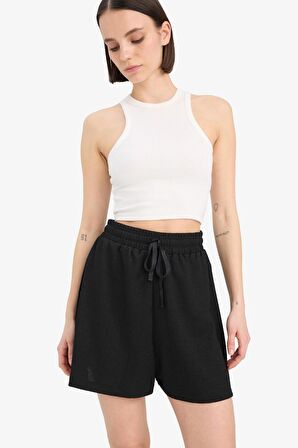 DeFacto Coool Loose Fit Bürümcük Şort A6223AX25SMBK81