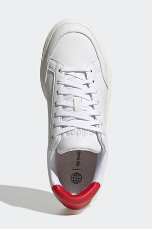 Adidas Nova Court Vegan Leather Sneaker Günlük Beyaz Deri Ayakkabı