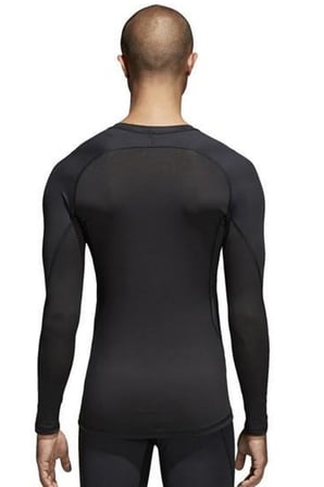 Adidas Climacool Alpaskin Sprt Long Sleeve Top BJK Uzun Kollu Pro Antreman Tişörtü Siyah