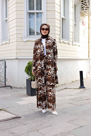 Kadın Tesettür 2'Li Takım Tunik & Pantolon