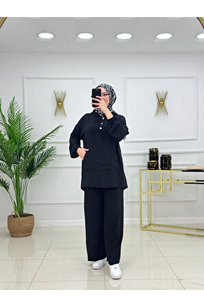 Kadın Tesettür Takım 2'Li Takım Pantolon & Tunik