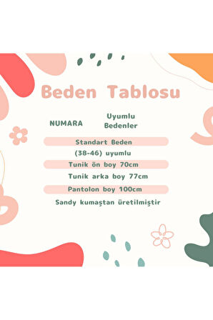 Kadın Tesettür 2'Li Takım Pantolon & Tunik Takımı