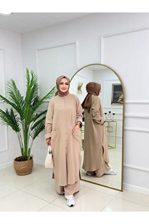 Kadın Tesettür Takım 2'Li Tunik & Pantolon Takımı
