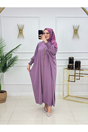 Kadın Tesettür Ferace Medine İpeği