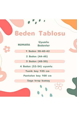 Kadın Tesettür Giyim 2'Li Takım Tunik & Pantolon