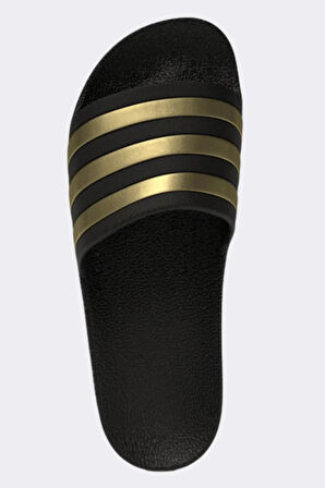 Adidas Adilette Black Gold Slides Siyah Altın Kadın Terlik