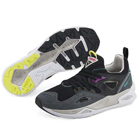 Puma TRC Blaze Unisex Sneaker Günlük Spor Ayakkabı Gri