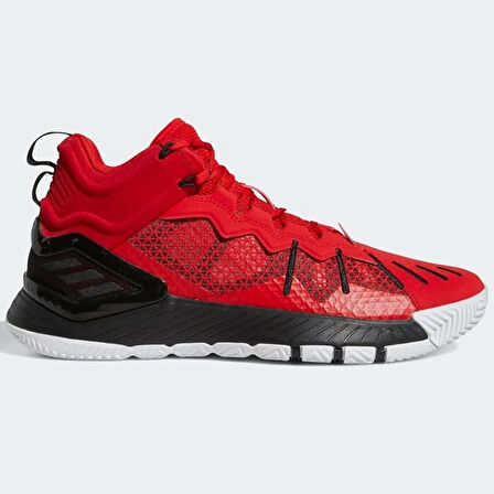 Adidas D Rose Son Of Chi Mid Unisex Basketbol Ayakkabısı Kırmızı